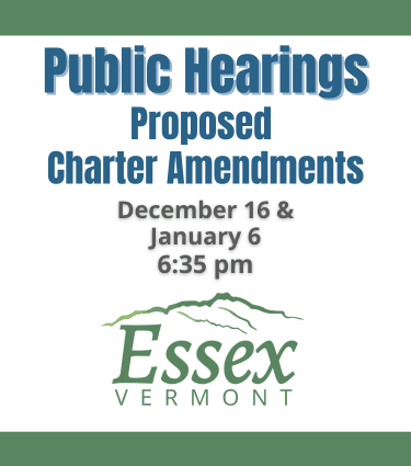 Public Hearings Notice on Proposed Charter Amendments