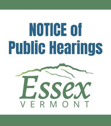 Notice of Public Hearings
