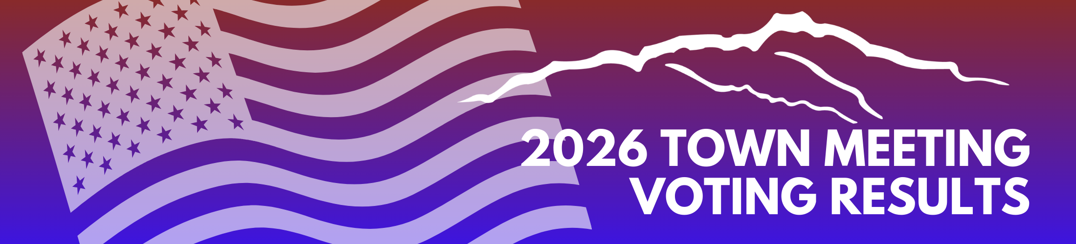 2026 Town Meeting Results