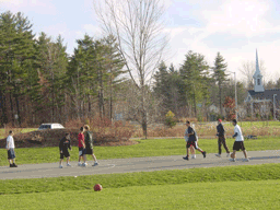 Myers Park Pick up Game at the Court